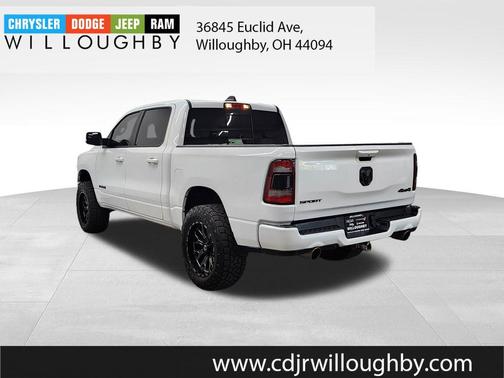 Bright White Clearcoat 2021 RAM 1500 Sport