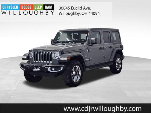 Sting Gray Clearcoat 2020 Jeep Wrangler Unlimited Sahara