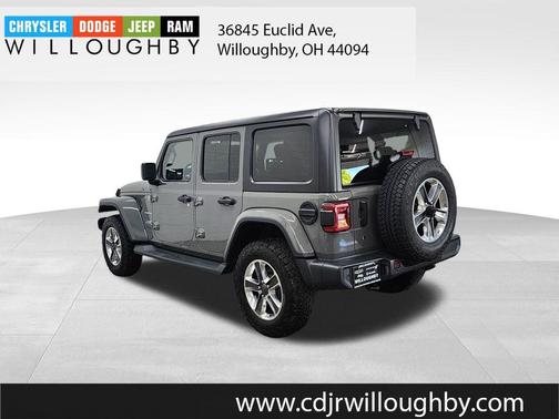 Sting Gray Clearcoat 2020 Jeep Wrangler Unlimited Sahara