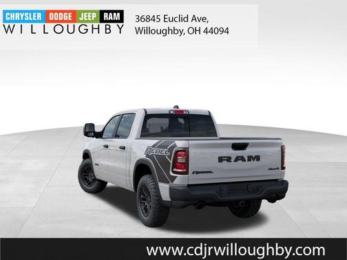 Bright White Clearcoat 2026 RAM 1500 Rebel