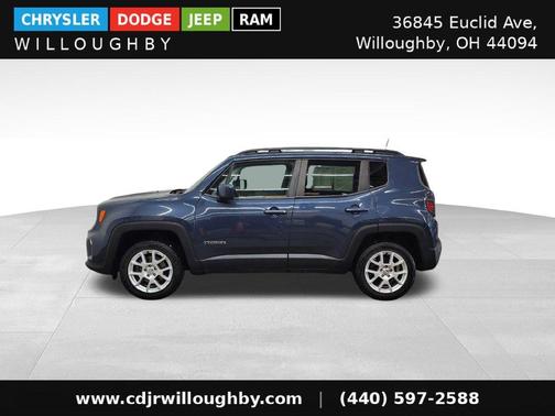 Slate Blue Pearlcoat 2021 Jeep Renegade Latitude