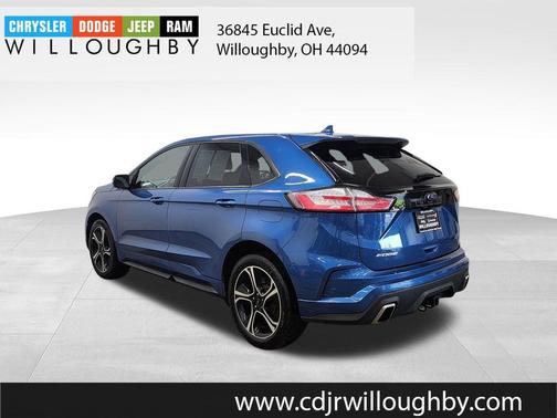 Blue Metallic 2019 Ford Edge ST