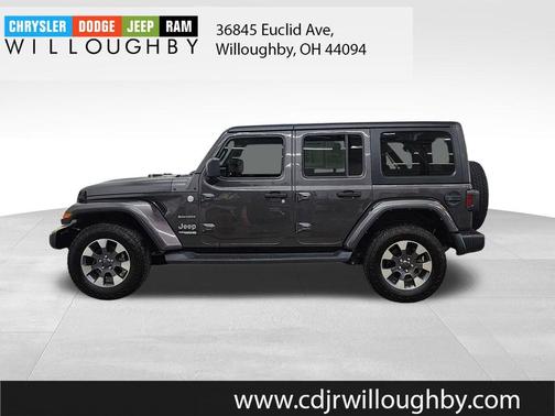 Granite Crystal Clearcoat Metallic 2021 Jeep Wrangler Unlimited Sahara
