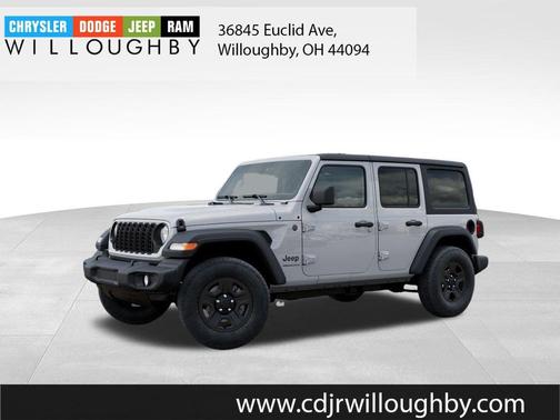 Bright White Clearcoat 2026 Jeep Wrangler Sport