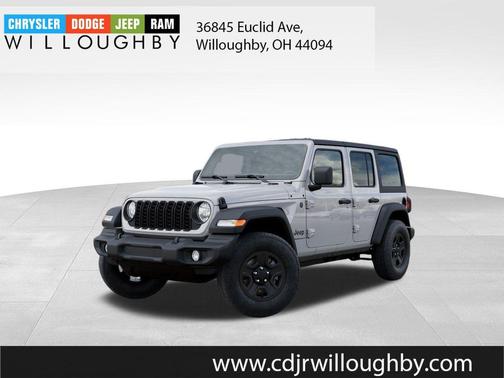 Bright White Clearcoat 2026 Jeep Wrangler Sport