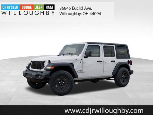 Bright White Clearcoat 2026 Jeep Wrangler Sport