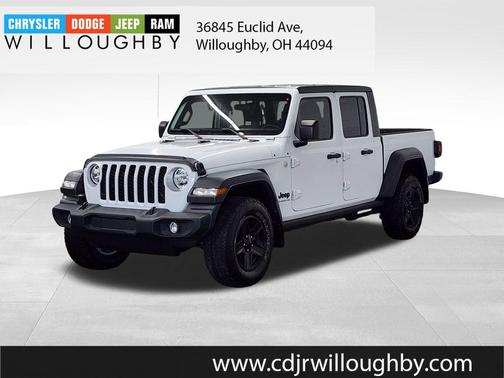 Bright White Clearcoat 2020 Jeep Gladiator Sport