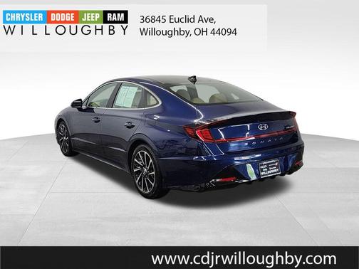Stormy Blue 2021 Hyundai SONATA Limited