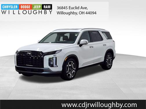 Hyper White 2023 Hyundai PALISADE Limited