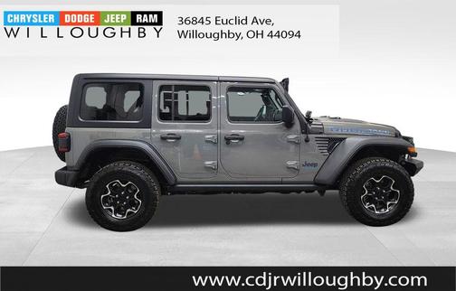 Sting Gray Clearcoat 2023 Jeep Wrangler 4xe Rubicon