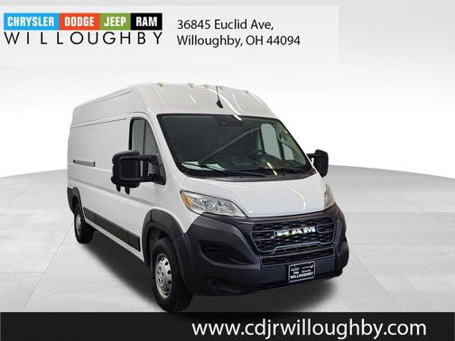 Bright White Clearcoat 2023 RAM ProMaster 2500 High Roof
