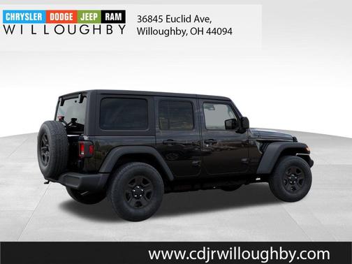 Black Clearcoat 2026 Jeep Wrangler Sport