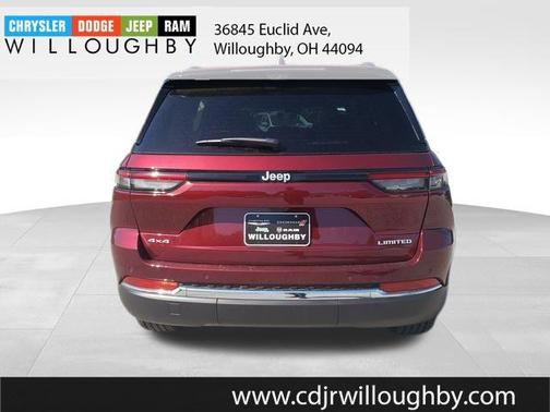Velvet Red Pearlcoat 2024 Jeep Grand Cherokee Limited