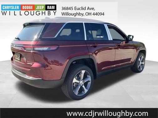 Velvet Red Pearlcoat 2024 Jeep Grand Cherokee Limited