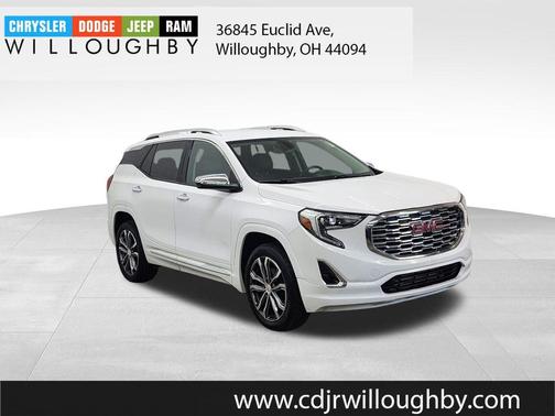 Summit White 2018 GMC Terrain Denali