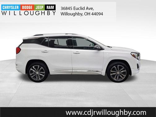 Summit White 2018 GMC Terrain Denali