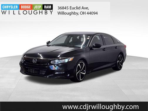 Crystal Black Pearl 2018 Honda Accord Sport