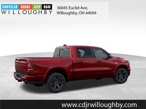 Molten Red Pearlcoat 2026 RAM 1500 Big Horn/Lone Star