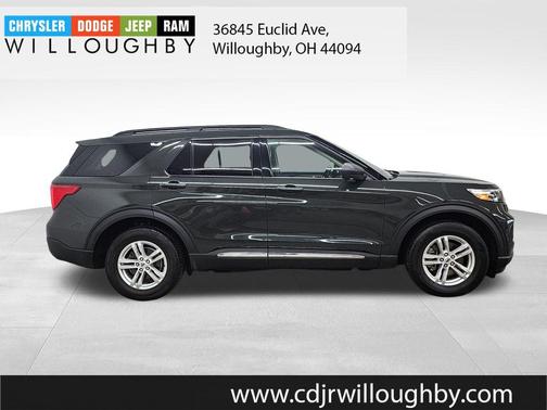 Green Metallic 2023 Ford Explorer XLT