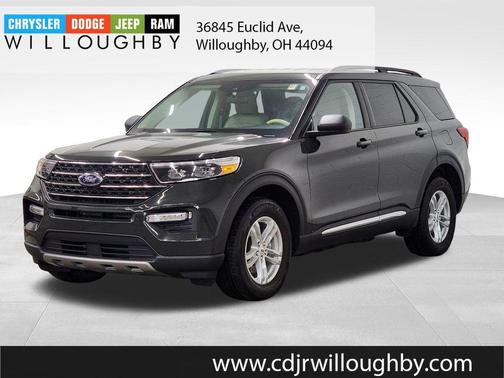 Green Metallic 2023 Ford Explorer XLT