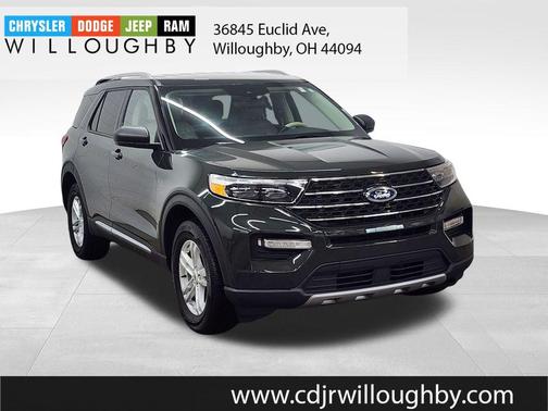 Green Metallic 2023 Ford Explorer XLT