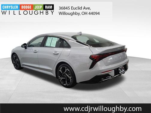 Wolf Gray 2025 Kia K5 GT-Line