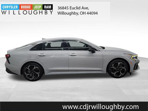 Wolf Gray 2025 Kia K5 GT-Line