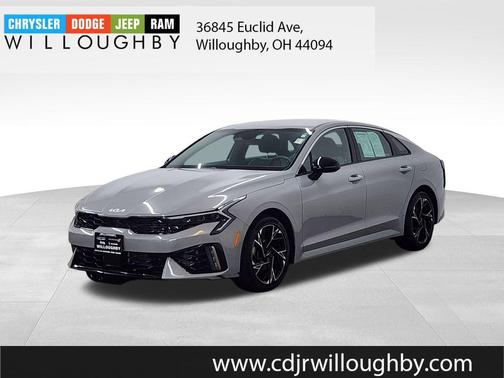 Wolf Gray 2025 Kia K5 GT-Line