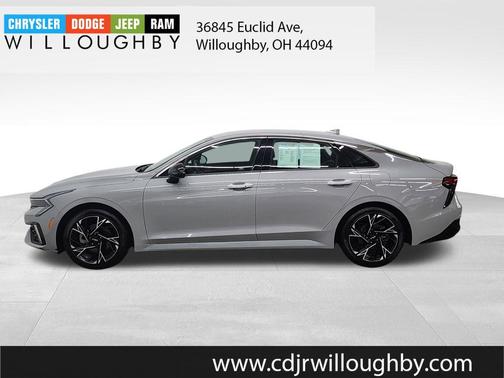 Wolf Gray 2025 Kia K5 GT-Line