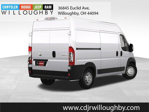 Bright White Clearcoat 2024 RAM ProMaster 2500 High Roof