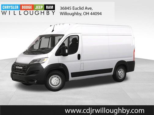 Bright White Clearcoat 2024 RAM ProMaster 2500 High Roof