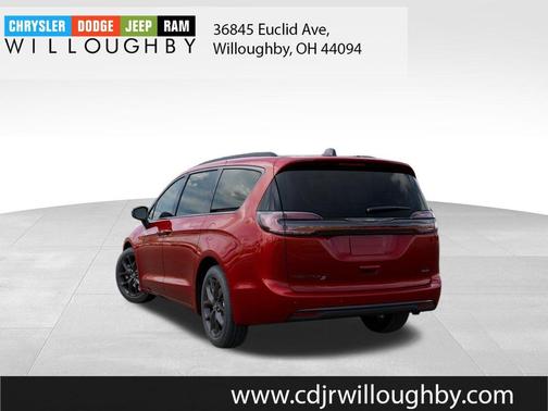 Red 2026 Chrysler Pacifica Select