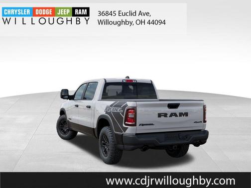 Bright White Clearcoat 2026 RAM 1500 Rebel