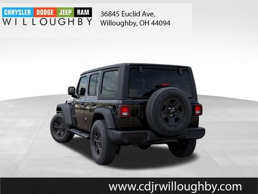 Black Clearcoat 2026 Jeep Wrangler Sport
