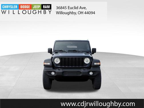 Black Clearcoat 2026 Jeep Wrangler Sport