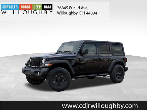 Black Clearcoat 2026 Jeep Wrangler Sport