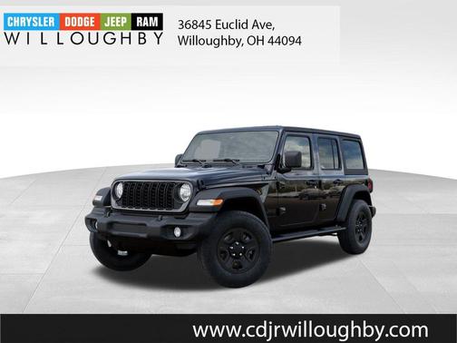 Black Clearcoat 2026 Jeep Wrangler Sport