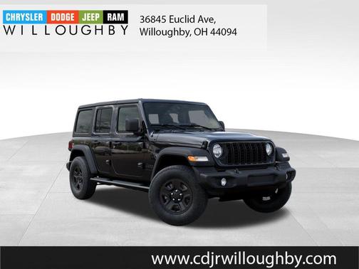 Black Clearcoat 2026 Jeep Wrangler Sport
