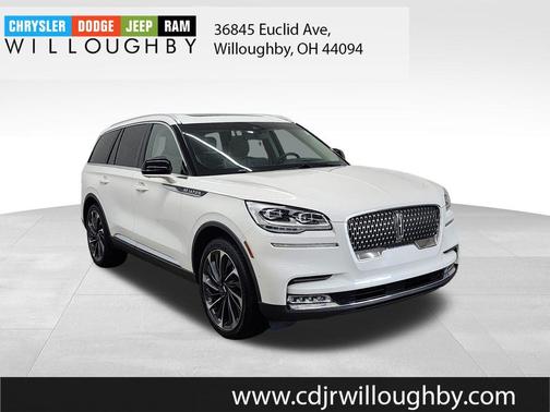 White 2021 Lincoln Aviator Reserve AWD