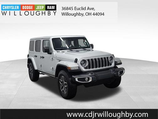 Silver Zynith Clearcoat 2024 Jeep Wrangler Sahara