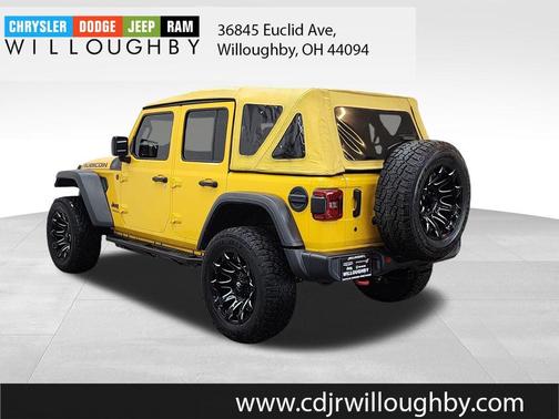 Baja Yellow Clearcoat 2019 Jeep Wrangler Unlimited Rubicon