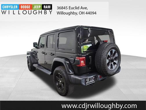 Black Clearcoat 2019 Jeep Wrangler Unlimited Sahara