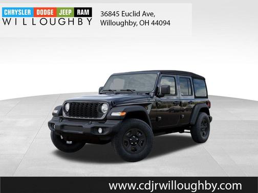 Black Clearcoat 2026 Jeep Wrangler Sport