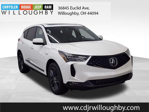 Platinum White Pearl 2022 Acura RDX A-Spec