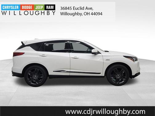 Platinum White Pearl 2022 Acura RDX A-Spec