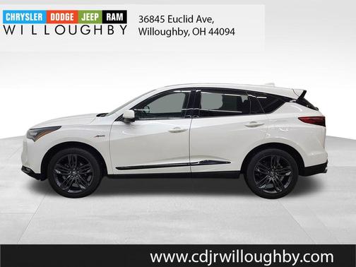 Platinum White Pearl 2022 Acura RDX A-Spec