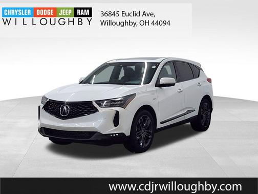 Platinum White Pearl 2022 Acura RDX A-Spec