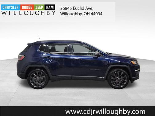 Jazz Blue Pearlcoat 2021 Jeep Compass 80th Special Edition