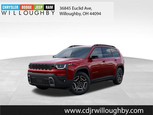 Red 2026 Jeep Cherokee LAREDO/LIMITED