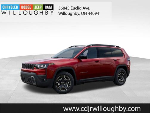 Red 2026 Jeep Cherokee LAREDO/LIMITED